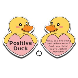 Easter Basket Essentials Stuffers for Teens, Easter Gifts for Teen Girls Boys, Positive Duck Pocket Hug for Women Men, Birthday Mothers Day GraduationTeacher Appreciation Positive Emotional Duck