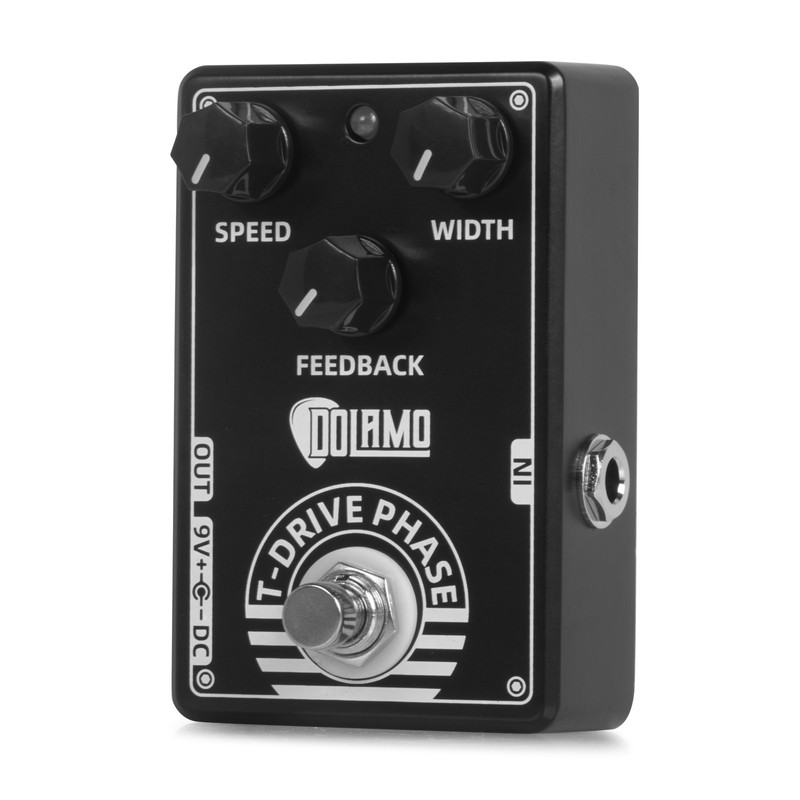 Dolamo T-Drive Phase Guitar Effects Pedal Width/Feedback/Speed DC 9V 6.35mm