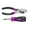 Cala Tools KDE8TS Tool Set, Pink, 8-Piece