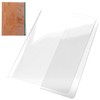 Clear Book Cover, Jelly PVC A5 Notebook Planner Cover Waterproof