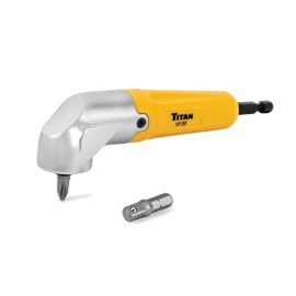 Titan 16189 90-Degree Magnetic Right Angle Drill Attachment for Impact Drivers and Drills