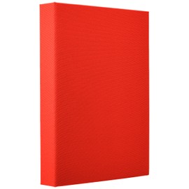 Nakabayashi TER-L3P-140-R Wireless Spell Pocket Album, Terracotta, L Size, 3 Tiers, Red