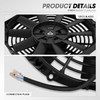 DNA MOTORING 12 Inch High Performace Electric Cooling Slim Radiator