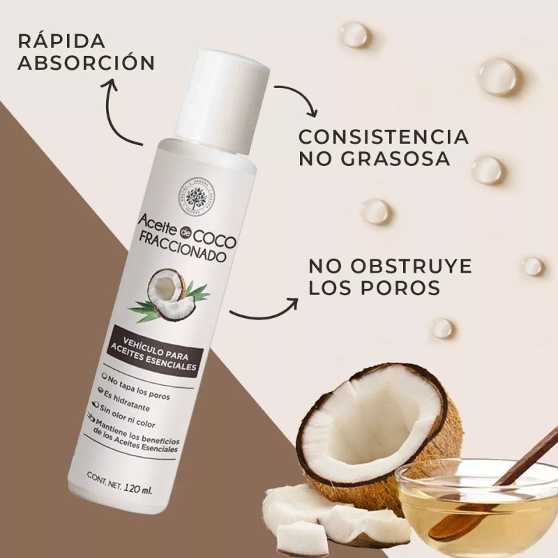 Arbora Coco Fraccionado + Aceite Lavanda - Hidratación Y Relajación