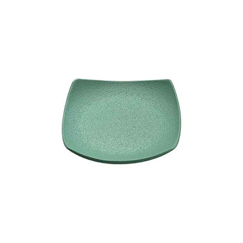 Ceramic Tea Holder (Square, Light Green) W 3.4 x H