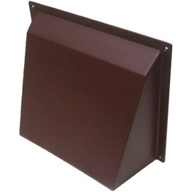Timloc ABC99BR 9" x 9" Brown Air Brick Hooded Cowl Cover Surface Mounted for Openings Air Bricks, Grilles & Air Vents