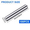 100 Pieces 5 mm x 24 mm Dowel Pin Stainless
