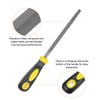 sourcing map 5pcs Metal File Set 6" High Carbon Steel