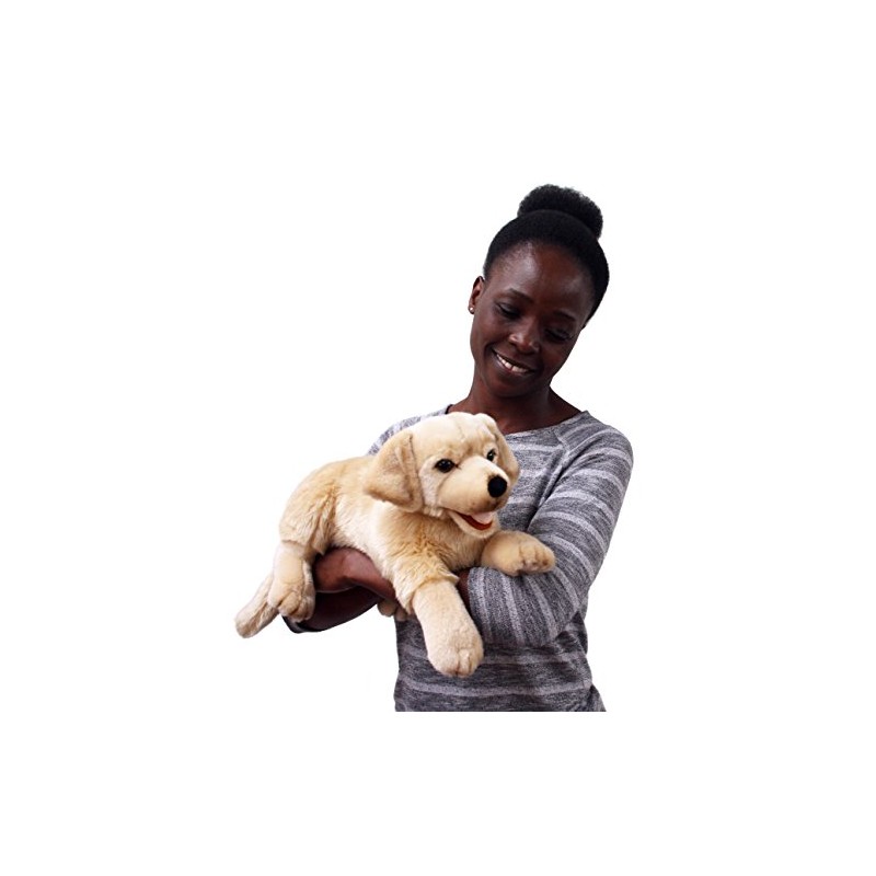 The Puppet Company Playful Puppies Labrador - Yellow Hand Puppet,