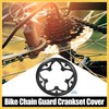 BULLSPANN Motorcycle Crankset Chain Wheel Cover Wheel Cap Wheel Protector