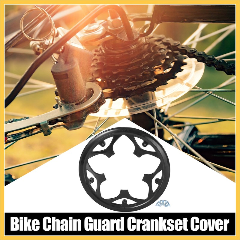 BULLSPANN Motorcycle Crankset Chain Wheel Cover Wheel Cap Wheel Protector