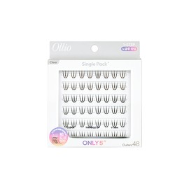 OLLIO Olio No Glue Eyelash Single Pack Plus Clear / 올리오 노글루 속눈썹 싱글팩 플러스 클리어