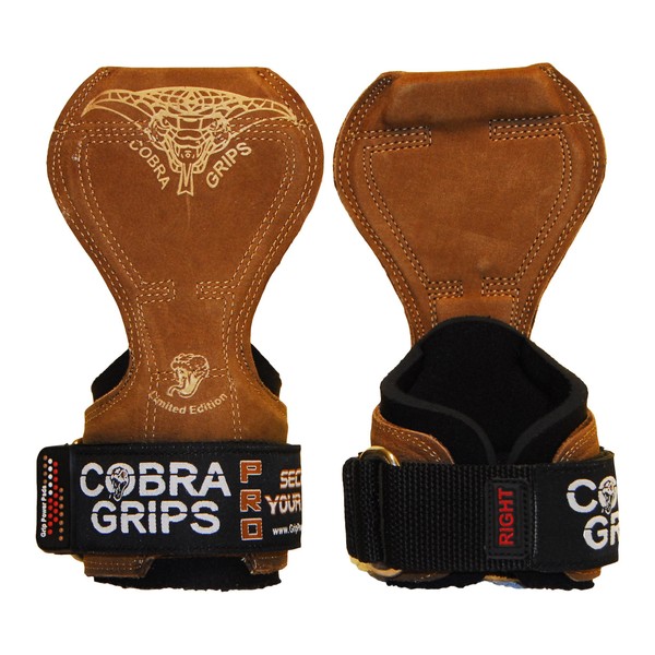 Cobra Grips PRO Weight Lifting Gloves Heavy Duty Straps Alternative