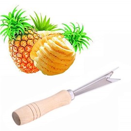 Honfitat Stainless Steel V Shape Pineapple Eye Peeler, 19CM, 40g
