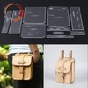 Acrylic Waist Bag Stencil Precise Cutting Position Line Leather Pattern