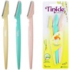 Tinkle Pack of 3 Eyebrow Shapers Razors Shavers Shaving Grooming