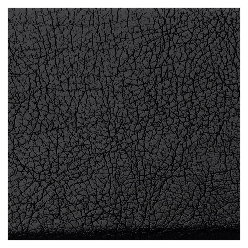 テーシーケース メガネケース おしゃれ レザー ハード ケース マグネット式 スチール フェイクレザー ブラック