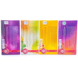 Teekanne Country Tea Set 4 Varieties, Moroccan Mint, Turkish Apple, Indian Chai, Spanish Orange