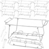 Geosar 32 Pack Wire Buffet Rack Stand Folding Chafing Stand