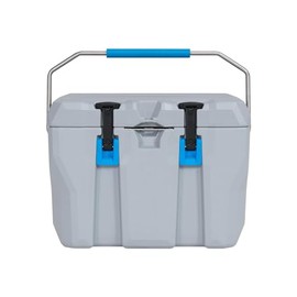 28 Quart High Performance Polyethylene Cooler, Light Gray - Bear-Proof Certified, Stainless Steel Hardware, 5-Day Ice Retention | Ideal for Camping and Outdoor Adventures | Perfect for Hunters and Out