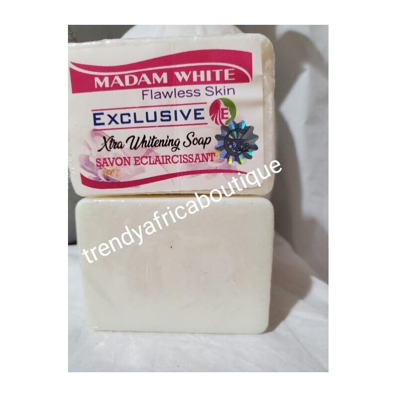 Evob Madamwhite flawless skin exclusive xtra whitenizer soap 160gx1 all