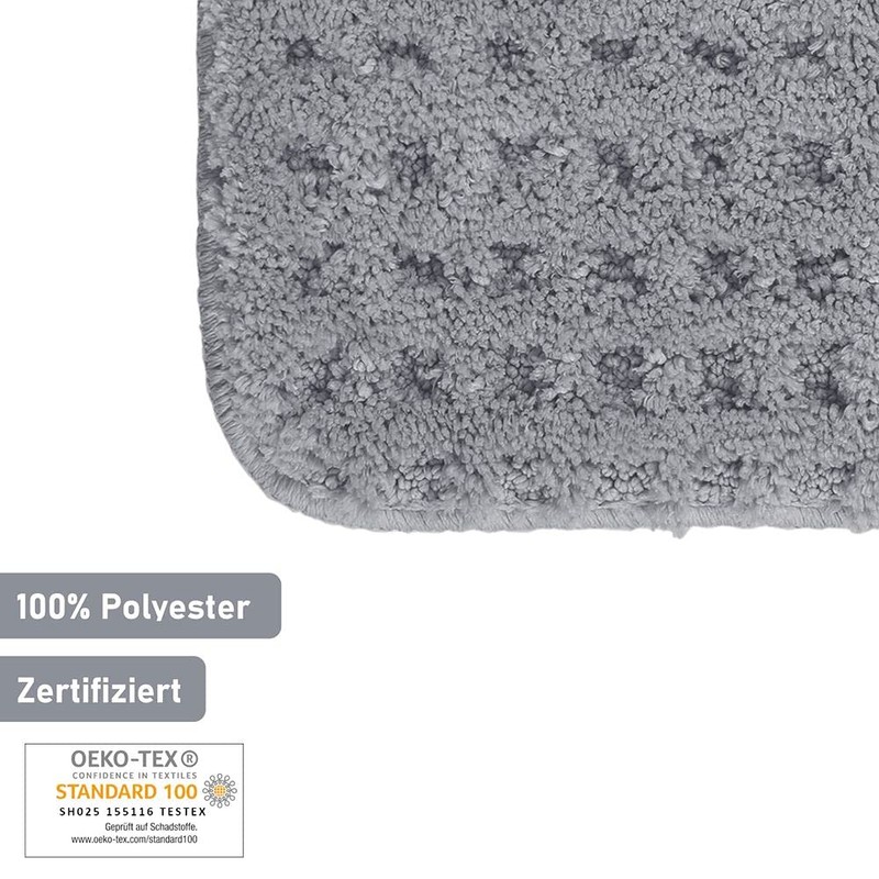 PANA® Fluffy Bath Mat (45 x 45 cm) • Toilet