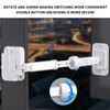 1 Piece Upvc Window Restrictor Lock, No Drilling Required, Child