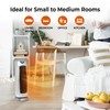 Comfort Zone 1,500W Ceramic Tower Space Heater with Remote, Backlit