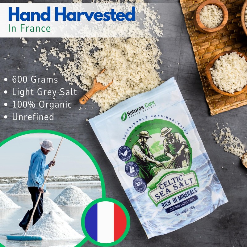 Celtic Sea Salt – 100% Natural Unrefined Celtic Sea Salt