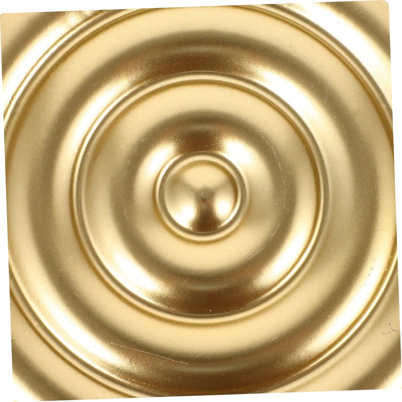OSALADI 1set Metal Circle Wall Art Modern Decorative Sculpture for