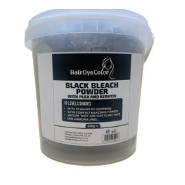 Black Hair Bleach Powder 10 Levels 500g