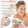 Evridwear - Guantes exfoliantes para baño, ducha, limpieza profunda, acné