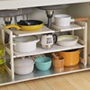 OBOR Expandable Under Sink Organizer - 2 Tier Multifunctional Storage