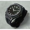 ERNIE KLEIN Men's Cartoon Watch, cartoon-black