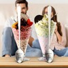 Vinsani 2 Pieces Ice Cream Engraved Spoons His & Hers