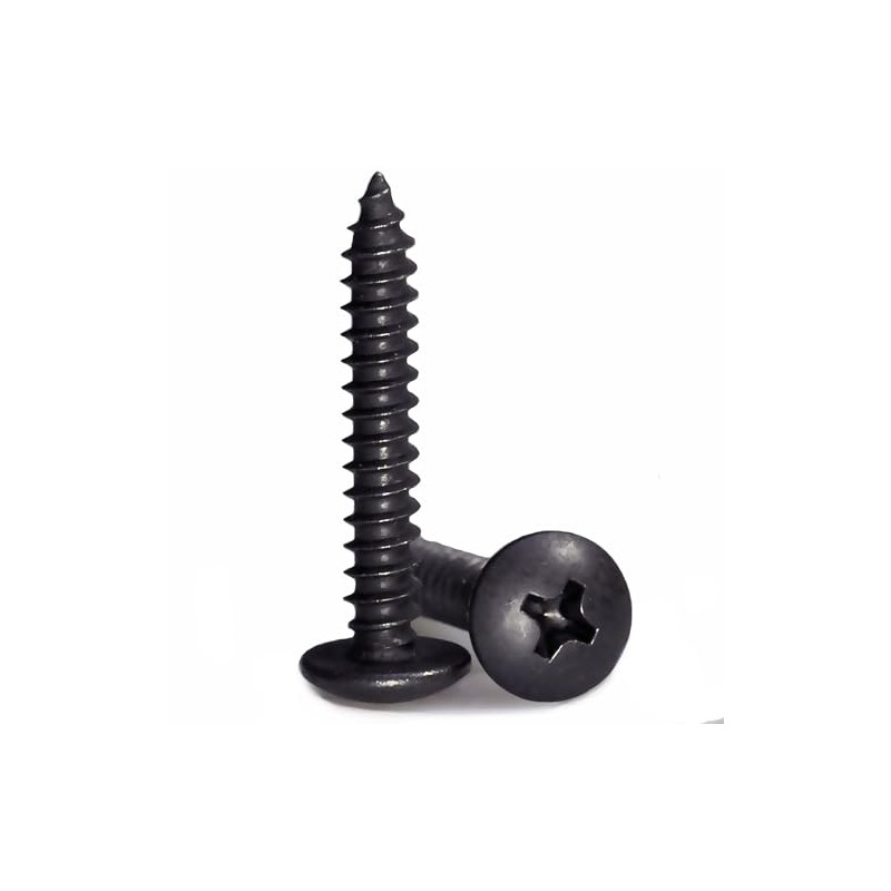 LUPANTER #8 x 1-1/4" Wood Screw 100Pcs Truss Head Phillips