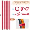 Ninehaoou 20 Pcs 17 Inch EVA Foam Twist Rubber Ties