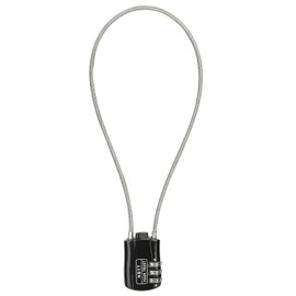 Candado de combinación de cable de acero de 3 dígitos, diámetro de alambre de 3/24 pulgadas, circunferencia de 24 pulgadas, para equipaje de viaje, mochila, casco de ciclismo, gabinete pequeño