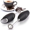 Zulay Milk Frother Complete Set Coffee Gift, Handheld Foam Maker