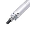 Heschen Pneumatic slim Air Cylinder MAL 25-100 PT1/8 port 25mm