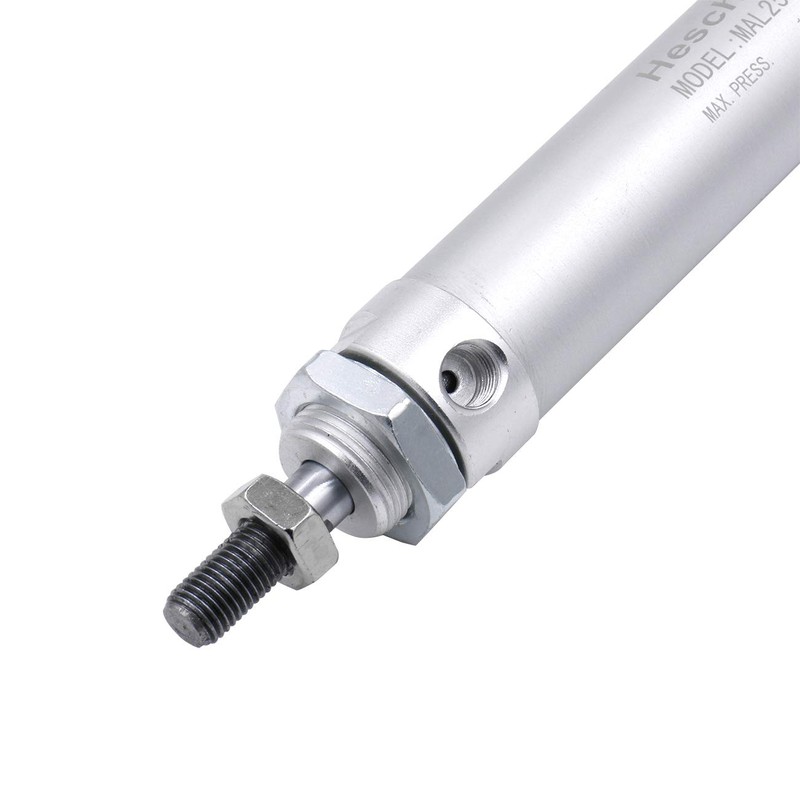 Heschen Pneumatic slim Air Cylinder MAL 25-100 PT1/8 port 25mm