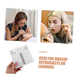 Beavorty 2piezas Kit Lifting De Pestañas Paleta Portátil Paleta De Exhibición Acrílica Para Extensiones Tablero Sujetador Accesorio Profesional