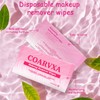 COARVXA 100 Count Makeup Remover Wipes Mini Makeup Wipes Travel