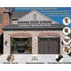 Premium Garage Door Screen for 2 Car Garage 15x8ft, Heavy