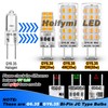 Heifymi GY6.35 LED Bulb 2W Equivalent 20W Halogen Bulb 2700K