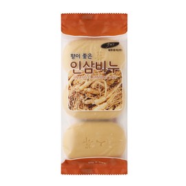 Good scented ginseng soap 90g 3 packs / Hard economical soap for commercial use 향이 좋은 인삼비누 90g 3개입 /업소용 단단한 알뜰비누