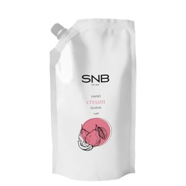 SNB Professional Hand Cream with Guava, 500 ml, Moisturises and Softens the Skin, Hand Care & Body Care, For Very Dry and Cracked Skin, With 91% Natural Ingredients