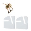 Skateboard Rack Wall Mount Skateboard Display Rack Acrylic Strong Load