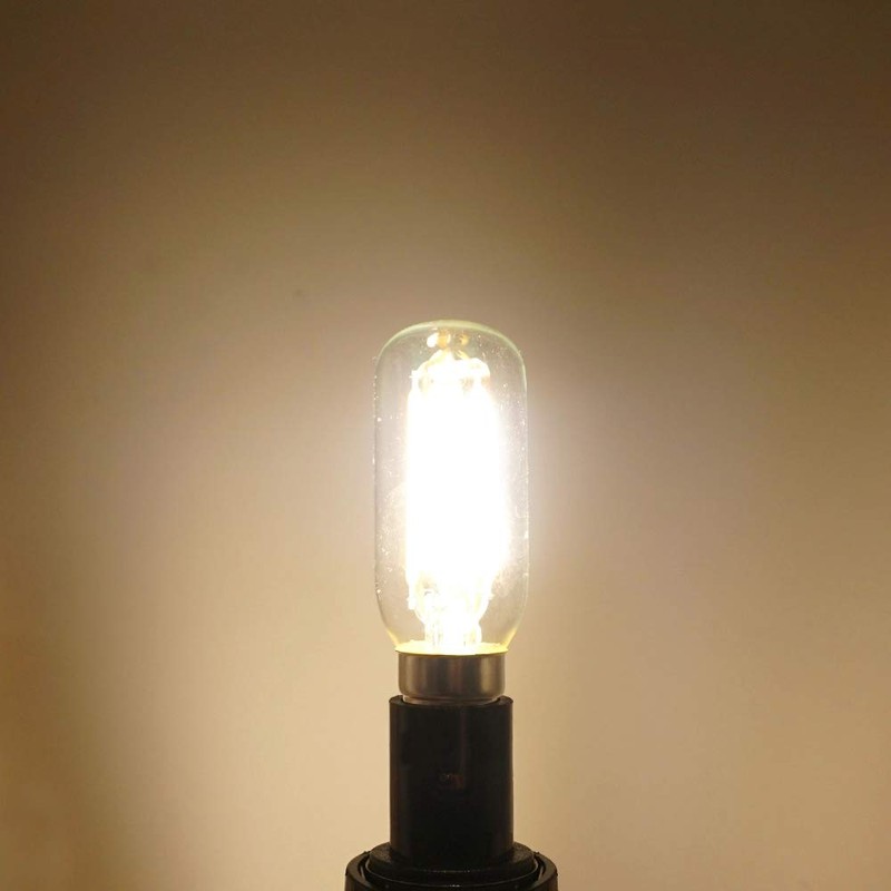 T25/T8 Small Tubular Bulb, 2W Dimmable, 25W Incandescent Equivalent, LED