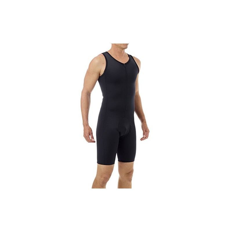 Underworks Extreme Compression Swim Bodysuit 2X Black-Black